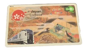 Vtg Early 2000’s Suica Prepaid Japan Train Sun Transportation IC Card Yokoso - Picture 1 of 2