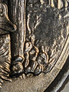 2008 P Arizona State Quarter Error  Die Chip Cover Initials Other Die Breaks #1 - Picture 1 of 6