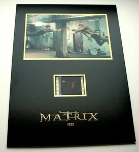 Matrix Movie Gold Edition 35mm Film Cell Cel Wall Board New # LE 2001 - Picture 1 of 7