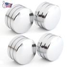 4pcs Chrome Aluminum Head Bolt Cover Fit For Harley Twin Cam Sportster 1986-up