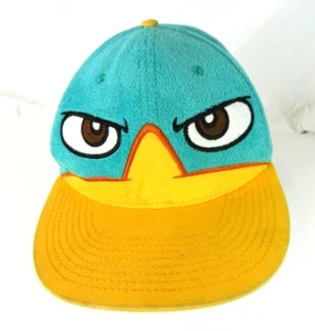 Disney XD Phineas & Ferb Perry the Platypus Youth Snapback Fuzzy Soft Cap/Hat - Picture 1 of 7