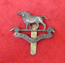 Equatorial Corps cap badge