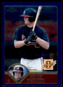 2003 Topps Traded & Rookies #T209 Brian McCann Rookie Chrome - Picture 1 of 2
