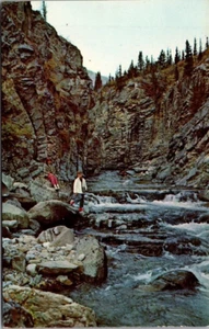 TETSA CANYON Alaska Highway Postcard - Picture 1 of 2