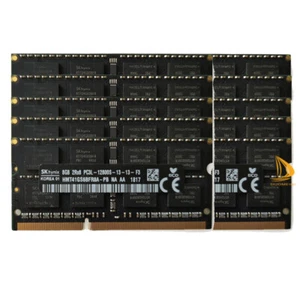 SK Hynix 10x 8GB 2RX8 DDR3 1600MHz PC3L-12800S 204PIN SO-DIMM Laptop RAM Memory - Picture 1 of 6