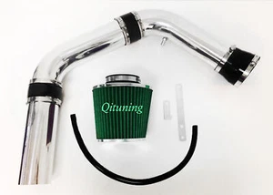 Kit de admisión de aire frío negro verde para 2002-2008 Dodge Ram 5,7L 1500 2500 3 piezas - Imagen 1 de 1