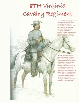 Civil War History of the 8th Virginia Cavalry Regiment - Imagem 1 de 4