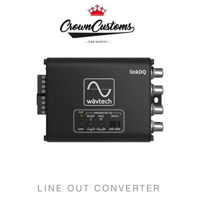 2-CHANNEL LINE OUT CONVERTER WAVTECH HIGH TO LOW LOC OEM INTEGRATION WAV-LINKDQ - Image 1 of 4