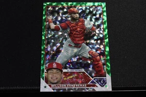 2023 Topps Willson Contreras Green Foilboard  /499! - Picture 1 of 2