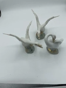 3- Lladro Gänse 7x5”, 4x4”  - Bild 1 von 8