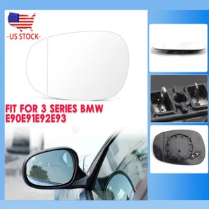 Espejo retrovisor lateral izquierdo del conductor para BMW E90 E92 E87 2008-2011 vidrio térmico - Imagen 1 de 8
