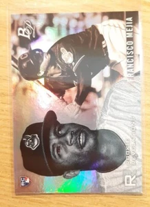 2018 BOWMAN PLATINUM ROOKIE REVELATIONS FRANCISCO MEJIA #3 CLEVELAND INDIANS - Picture 1 of 2