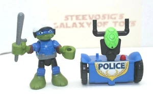 Playmates Half Shell Heroes Teenage Mutant Ninja Turtles Leonardo Polizist  - Bild 1 von 3