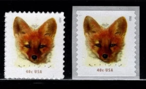#5742 & 5743 2023 40c Red Fox Sheet & Coil set/2 - MNH - Picture 1 of 1
