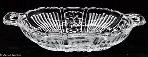 Indiana Glass Killarney Pattern Oval Relish Dish Vintage - Picture 1 of 12
