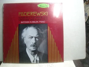 Paderewski Sonata op 21 / Vars and Fugue, Kubalek, piano *Citadel CT 7001 stereo - Foto 1 di 1