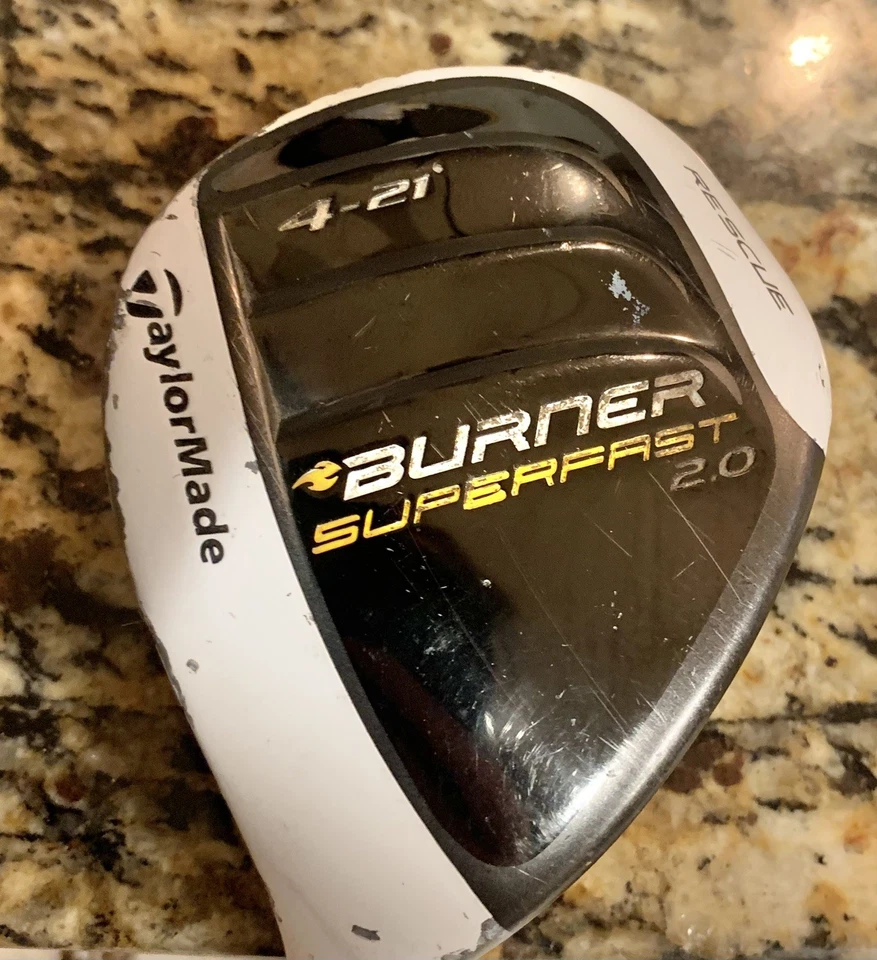 Queimador TaylorMade Superfast 2.0 Hybrid Rescue Graphite M Flex destro 4 21* sênior - Imagem 1 de 4