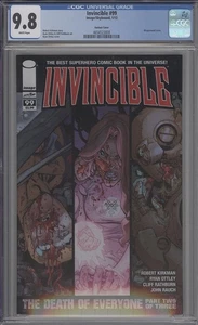 INVINCIBLE #99 CGC 9.8 VARIANT COVER KIRKMAN & OTTLEY IMAGE 2013 - Picture 1 of 1
