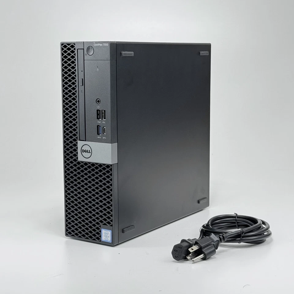 Dell OptiPlex 7050 SFF Desktop – i5-7500, 8GB DDR4 (2×4GB) - Image 1 of 4
