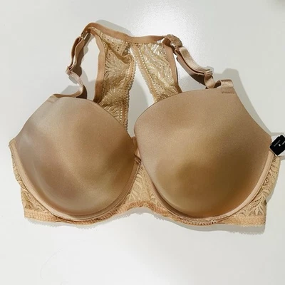 Sujetador Felina Paramour 42DDD Beige Maravilloso Lateral Suavizante Camiseta Forrada con Aros Foto 1 de 3