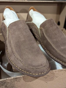 NEW Born Carsten Men's Loafers In Chocomilk Suede US 11.5 - Picture 1 of 4