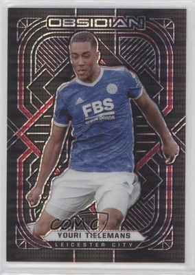 2021-22 Panini Obsidian Electric Etch Red Pulsar /26 Youri Tielemans #188 - Image 1 of 2