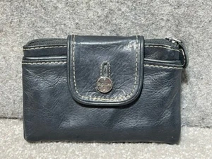 Rolfs Soft Seamed Midi Leather Wallet 5.5inx4in Accolade Black - Picture 1 of 8