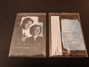 THE X-FILES SEASONS 4 5 XAR-1 AUTOGRAPH REDEMPTION CARD UNPUNCHED Chris Carter - Picture 1 of 1