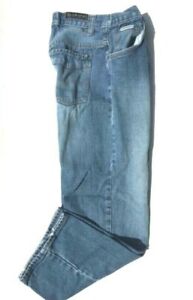 Calvin Klein Boy Youth Size 16 Light Blue Denim Jeans Pant cotton loose straight