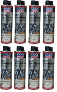 8 Pack 300 ml Liqui Lubro Moly Oil Additive MoS2 Anti-Friction Engine Treatment - Picture 1 of 1