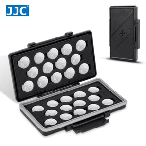 JJC 28 Slots CR1632 CR1620 CR1616 Coin Cell Button Battery Case Storage Holder - Picture 1 of 12