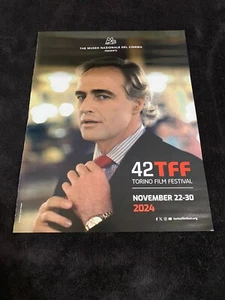 MARLON BRANDO 2024 ad for the Torino Film Festival, 42 TFF - Picture 1 of 1