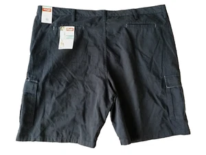 Men Wrangler Sz 48 Reg Black Cargo Relaxed Fit Bermuda Shorts (0238) - Picture 1 of 7