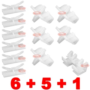 MINI R50 R53 COOPER S ONE WINDSCREEN BOTTOM COVER TRIM BEAD STRIP PLASTIC CLIPS - Picture 1 of 1