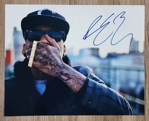Foto firmada con tinta para niños 8x10 Hip Hop Rap Rock LEGEND RAD - Imagen 1 de 1