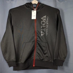 Cirque Du Soleil Volta Glow Hoodie Size 2XL Black LED Lights Circus Tour Merch - Picture 1 of 12