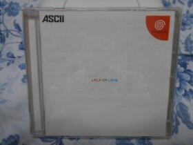 LACK OF LOVE L.O.L.Sega Dreamcast DC Boxed Manual Working Tested 2000 Jp import