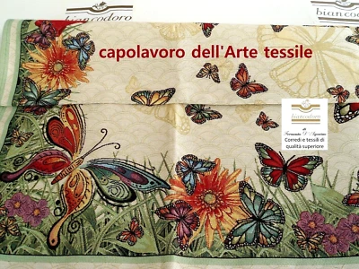 Tovaglia fiandra a tessitura  jacquard cm. 140 x 260 senza tovaglioli . - Immagine 1 di 4