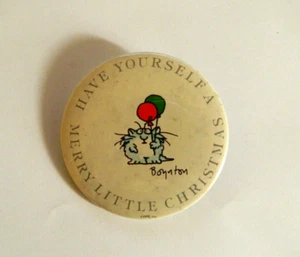 De colección Have Yourself a Merry Little Christmas, inc. 2 pulgadas. BTNS - Imagen 1 de 3