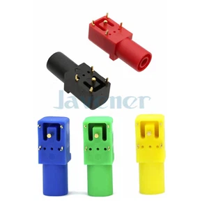 Lot 2 1000V 24A 4mm Right Angle Safety PCB Socket  Banana Plug Jack Socket - Picture 1 of 5