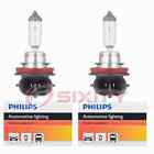 2 pc Philips Daytime Running Light Bulbs for BMW 1 Series M 118i 120i 125i vh