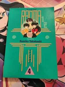 RANMA 1/2 Vol 4 Rumiko Takahashi Viz Graphic Novel Paperback Book Manga -Minty🧊 - Picture 1 of 2