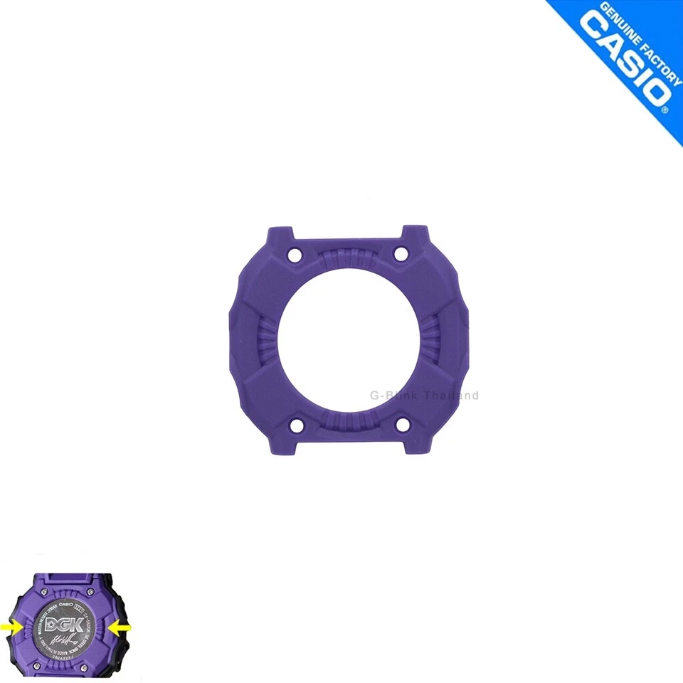 Piezas Originales Casio G-Shock Resina Inferior/Bisel Cubierta GX-56DGK-1 Púrpura Foto 1 de 1