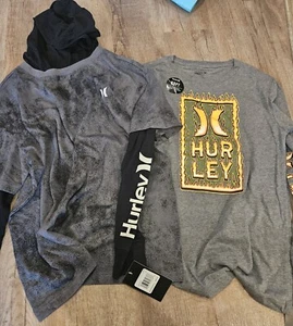Boys Youth Large Hurley Long Sleeve Bundle - Picture 1 of 2