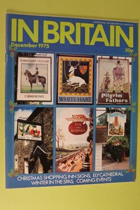 In Britain Magazine December 1975 Ely Cathedral Christmas Tourism - Bild 1 von 9