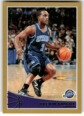 Brevin Knight 2009-10 Topps Gold #304 SN Utah Jazz - Image 1 of 2