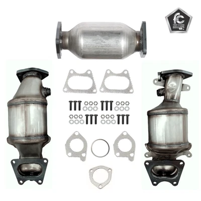 Catalytic Converter For 2004 2005 2006 2007 2008 Acura TL 3.2L / 3.5L 3-pc Set - Image 1 of 4