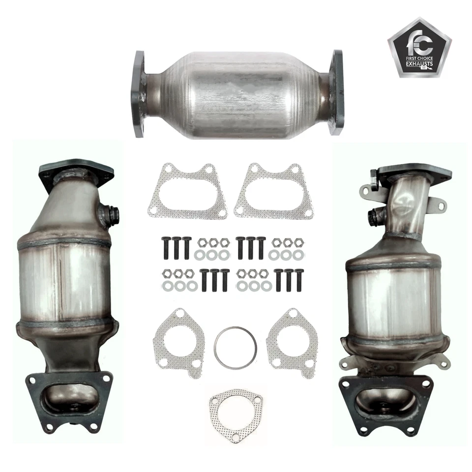 Convertidor catalítico para 2004 2005 2006 2007 2008 Acura TL 3,2 L / 3,5 L juego de 3 piezas Foto 1 de 4