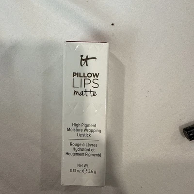 IT Cosmetics Pillow Lips Matte High Pigment Lipstick In GAZE 0.13Oz New In Box - Image 1 of 2