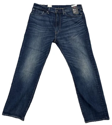 Jeans Levi’s Premium 505 para hombre 36x29 calce regular elástico denim pierna recta oscuro Foto 1 de 4